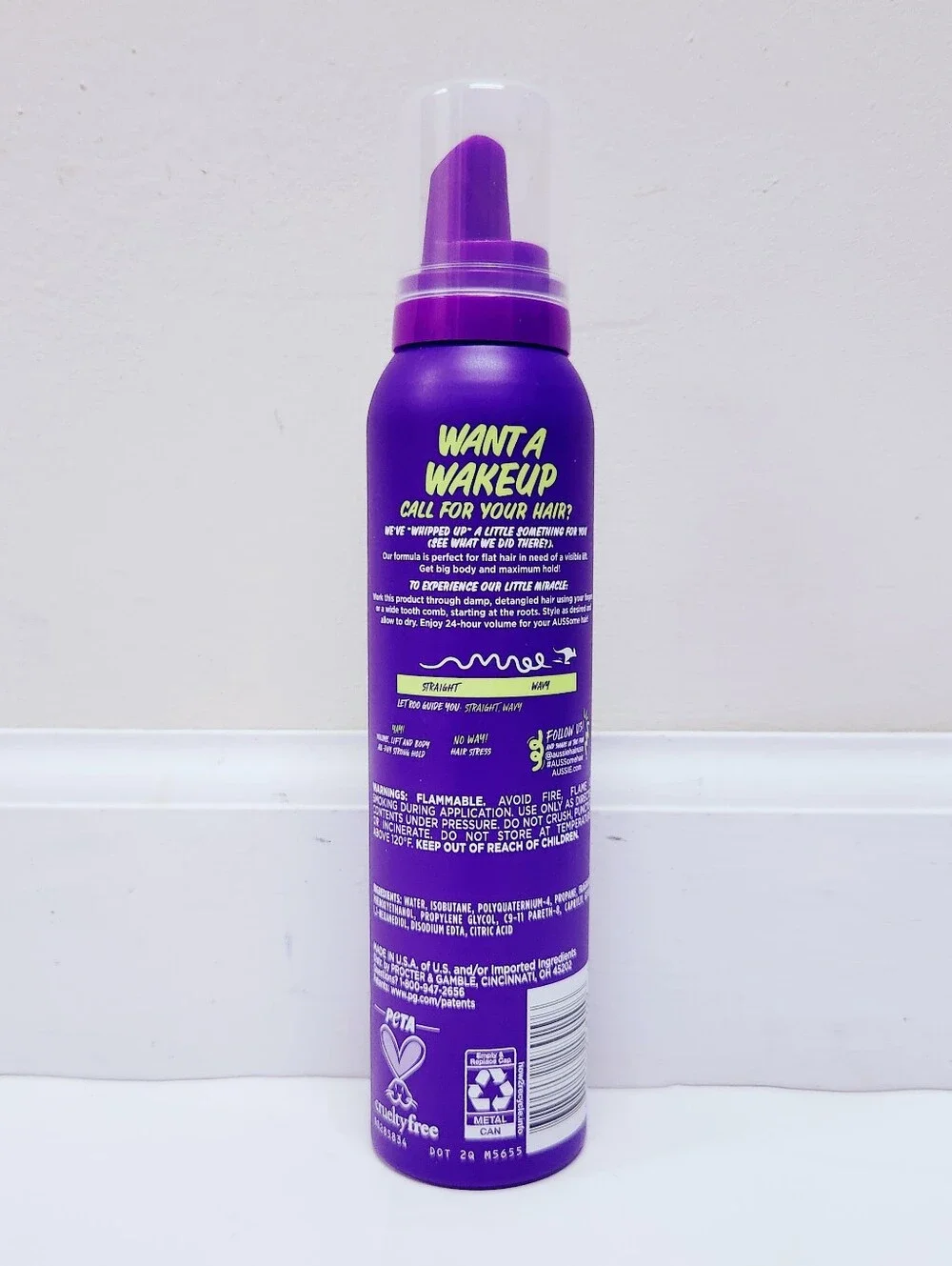 ⭐4/$15 Aussie Instant Volume Mousse